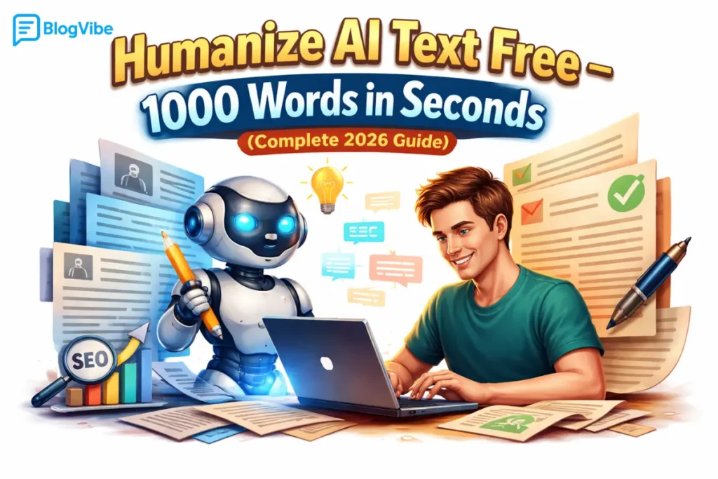 Humanize AI Text Free – 1000 Words in Seconds (Complete 2026 Guide)