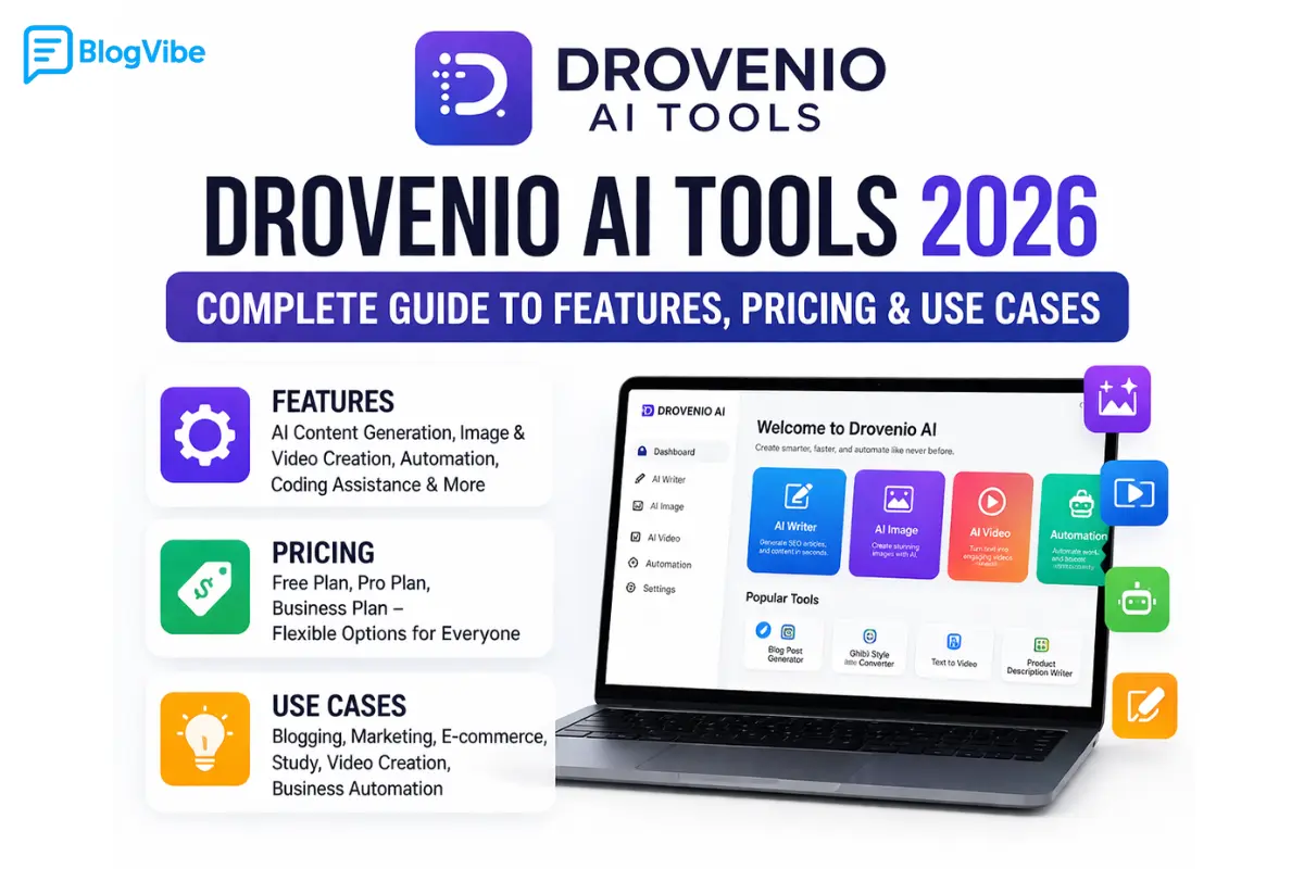 Drovenio AI Tools 2026 – Complete Guide to Features, Pricing & Use Cases