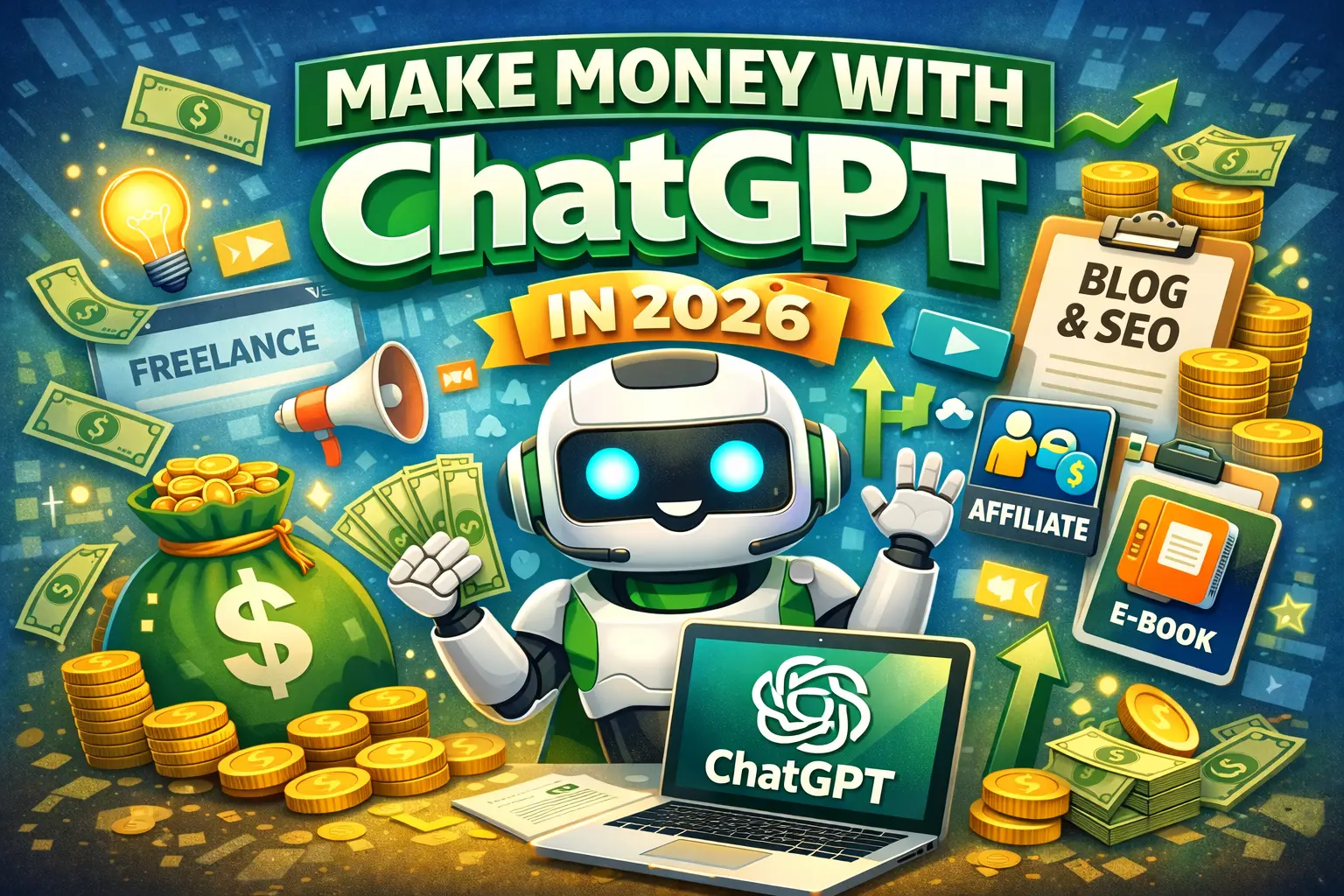 How to Make Money with ChatGPT in 2026 – Complete Beginner’s Guide
