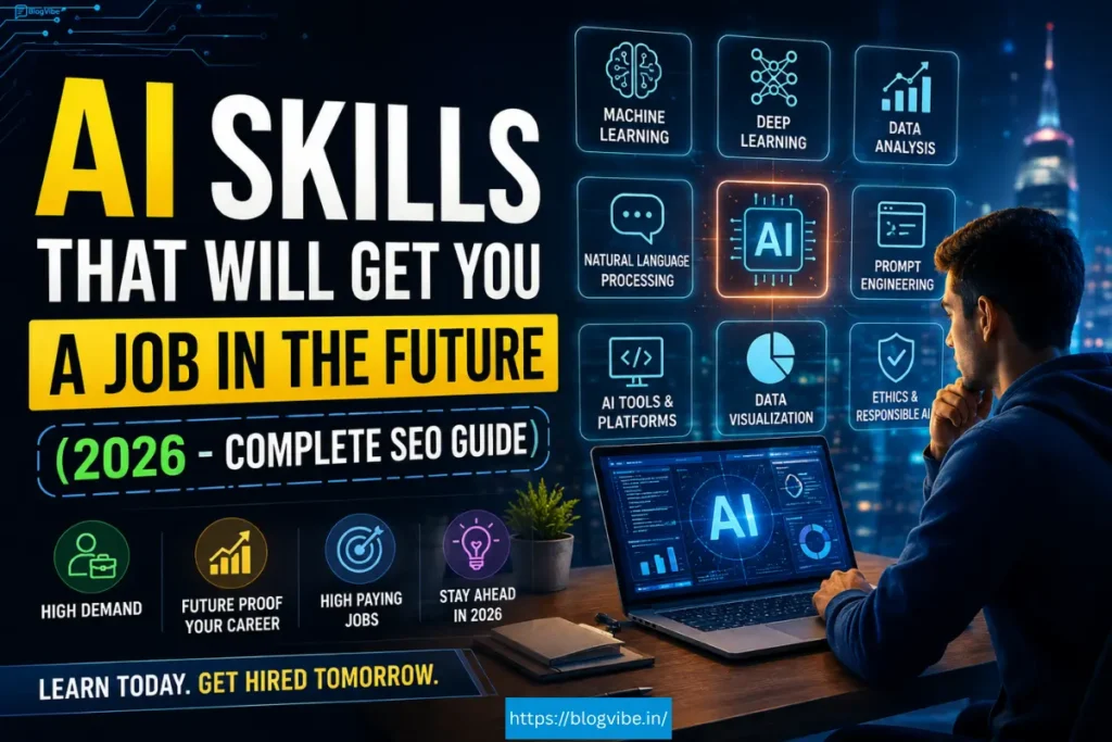 AI Skills That Will Get You a Job in the Future (2026-Complete SEO Guide)