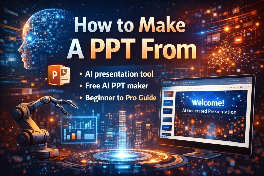 How to make a PPT from (Complete Beginner to Pro Guide)