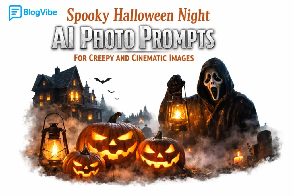 Spooky Halloween Night AI Photo Prompts for Creepy and Cinematic Images