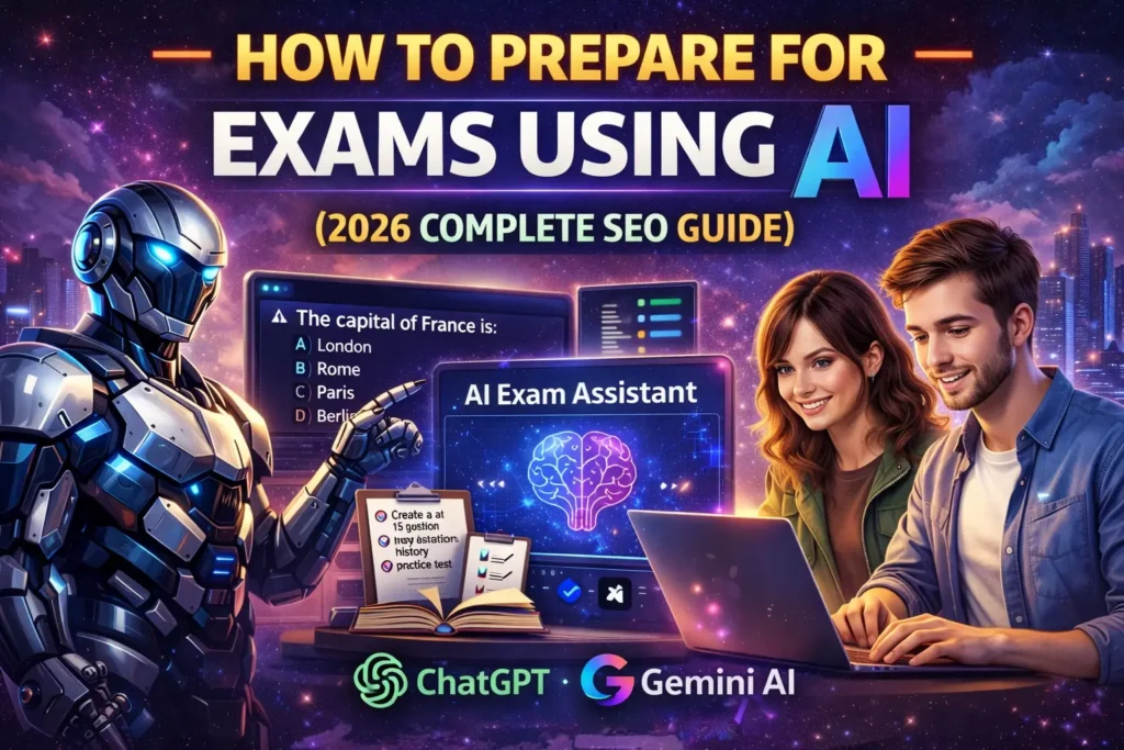 How to Prepare for Exams Using AI (2026 Complete SEO Guide)
