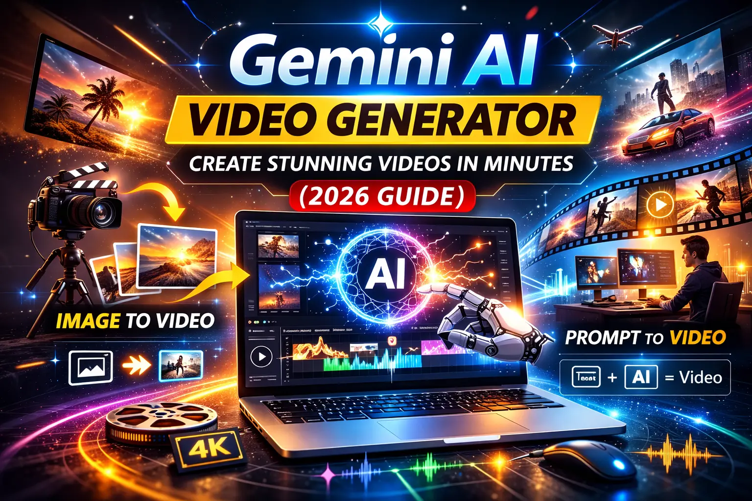 Gemini AI Video Generator: Create Stunning Videos in Minutes (2026 Guide)