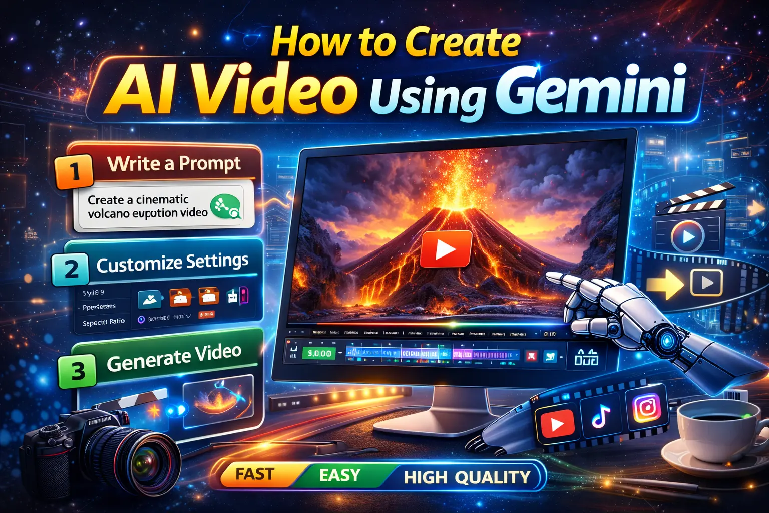 Gemini AI Video Generator: Create Stunning Videos in Minutes (2026 Guide)