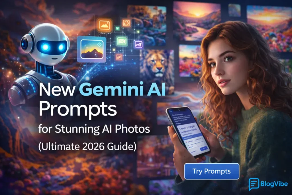 New Gemini AI Prompts for Stunning AI Photos (Ultimate 2026 Guide)