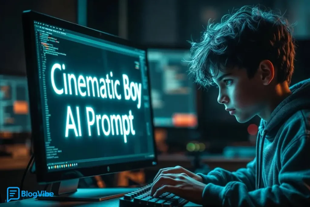AI Prompt for Bike Rider Boy Cinematic Photo Cinematic Boy AI Prompt