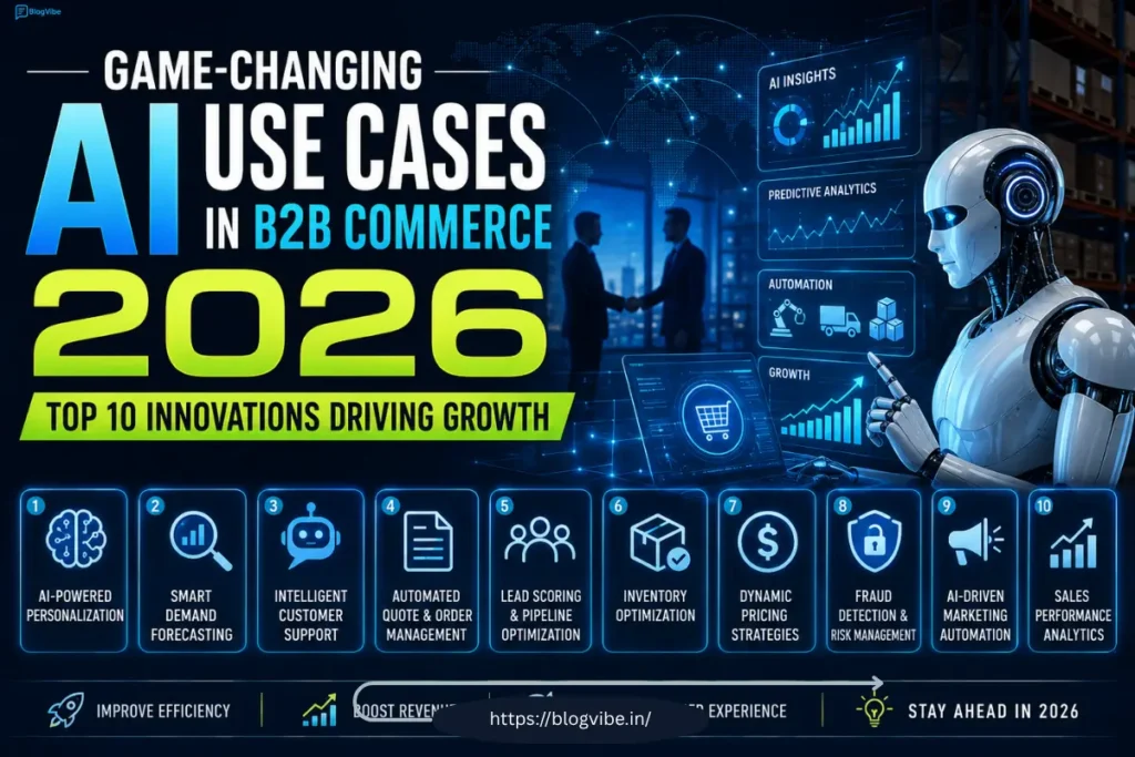 Top 10 Innovative AI Use Cases in B2B Commerce 2026: Growth Strategies