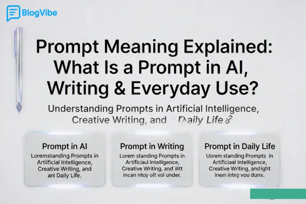 Prompt Meaning Explained: What Is a Prompt in AI, Writing & Everyday Use?