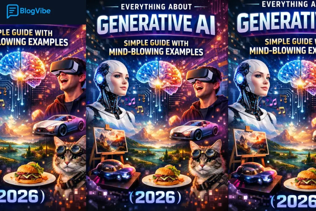 Everything About Generative AI: Simple Guide with Mind-Blowing Examples (2026)