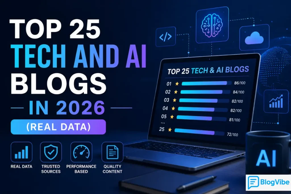 Top 25 Tech And Ai Blogs in 2026 (Real Data)