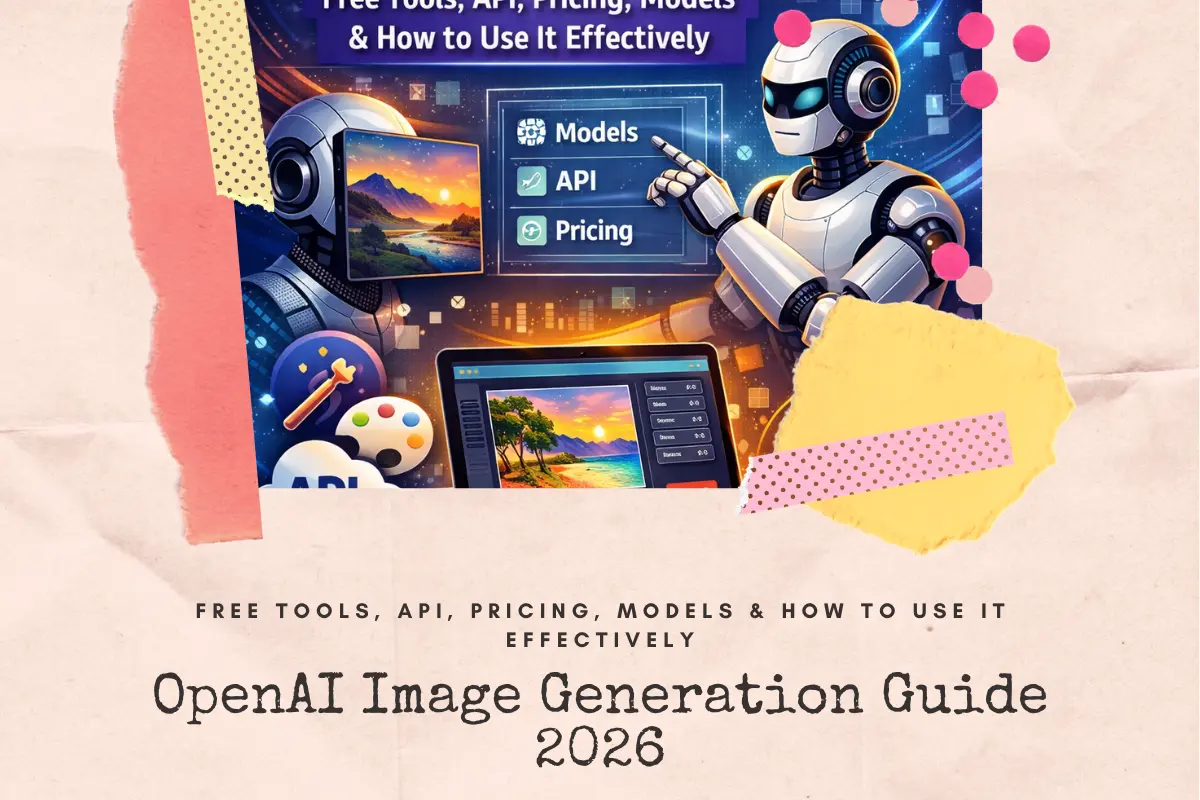 OpenAI Image Generation Guide 2026: Free Tools, API, Pricing, Models & How to Use It Effectively