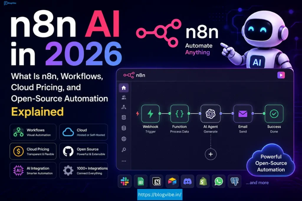 n8n AI in 2026: What Is n8n, Workflows, Cloud Pricing, and Open-Source Automation Explained