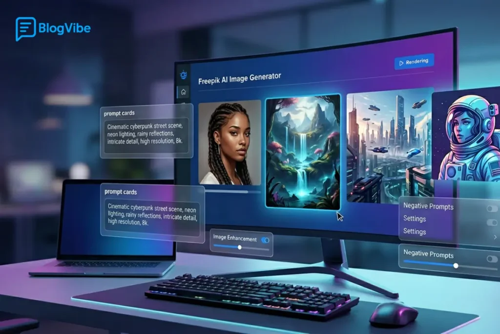Freepik AI Image Generator: Best Prompts, Tips & Tricks