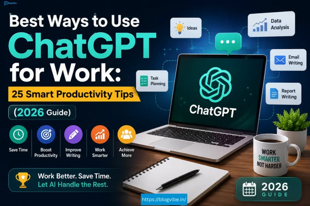 Best Ways to Use ChatGPT for Work: 25 Smart Productivity Tips (2026 Guide)