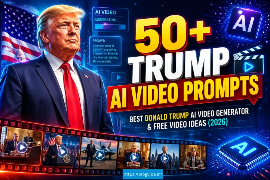 50+ Trump AI Video Prompts copy pest (2026): Best Donald Trump AI Video Generator & Free Video Ideas