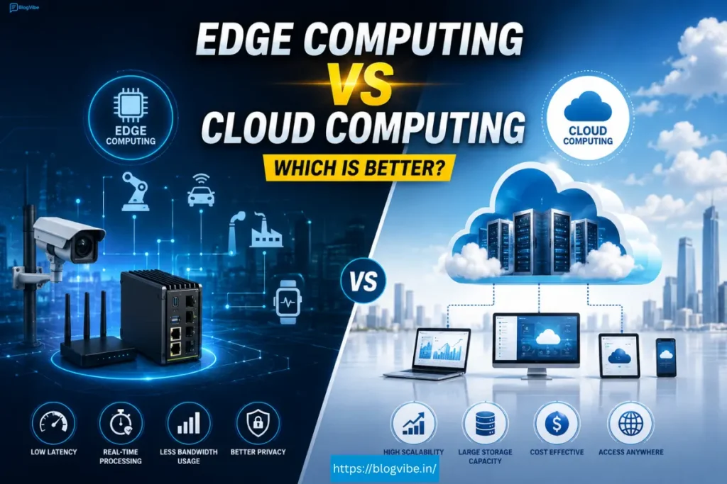 Edge Computing vs Cloud Computing: Which Is Better? Features, Benefits & Use Cases (2026)