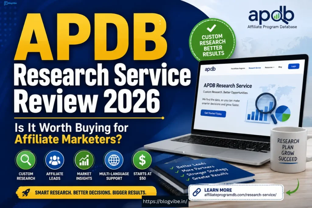 APDB Research Service Review 2026: Is It Worth Buying for Affiliate Marketers?