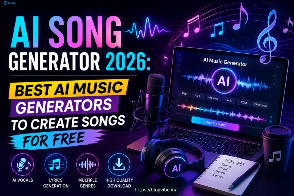 AI Song Generator 2026: Best AI Music Generators to Create Songs for Free
