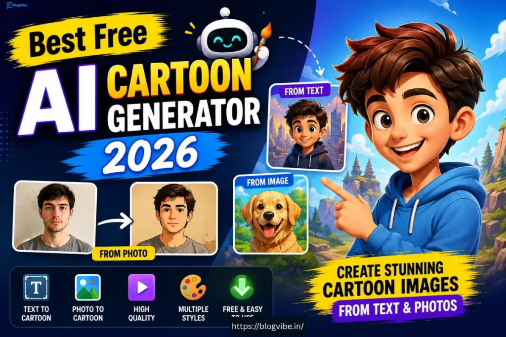 Best Free AI Cartoon Generator 2026: Create Cartoon Images From Text & Photos