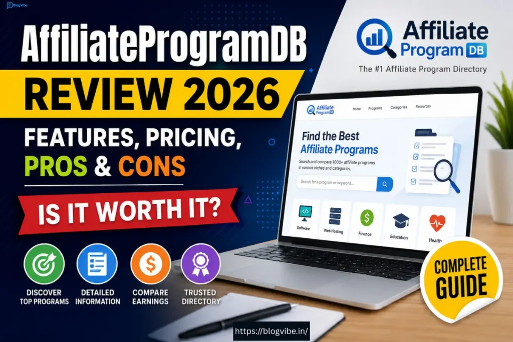 AffiliateProgramDB Review 2026: Features, Pricing, Pros & Cons – Is It Worth It?