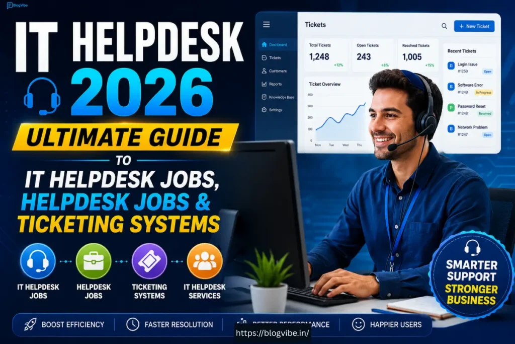 IT Helpdesk 2026: Ultimate Guide to Jobs, Ticketing Systems & IT Helpdesk Services
