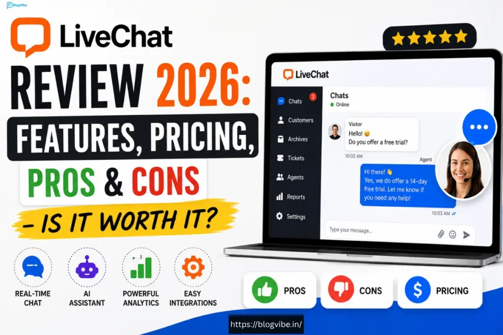 LiveChat Review 2026: Features, Pricing, Pros & Cons – Is It Worth It?