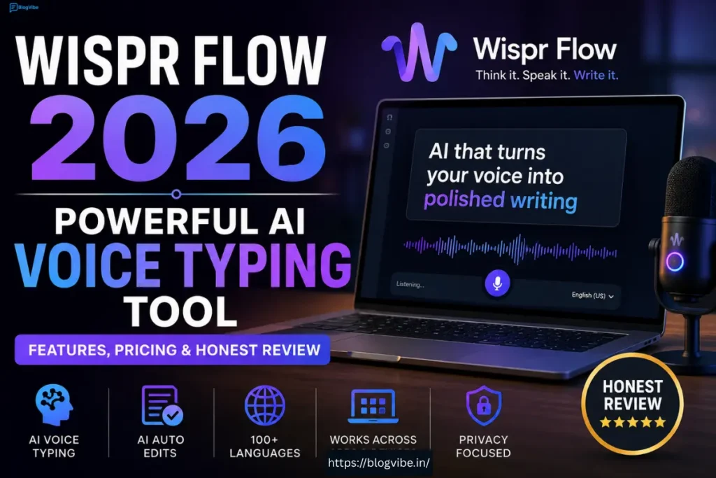 Wispr Flow 2026: Powerful AI Voice Typing Tool – Features, Pricing & Honest Review