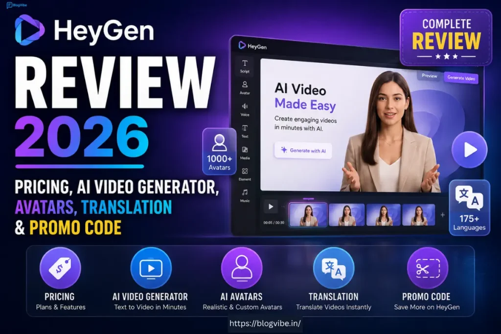 HeyGen Review 2026: Amazing AI Video Generator, Pricing, Avatars & Translation