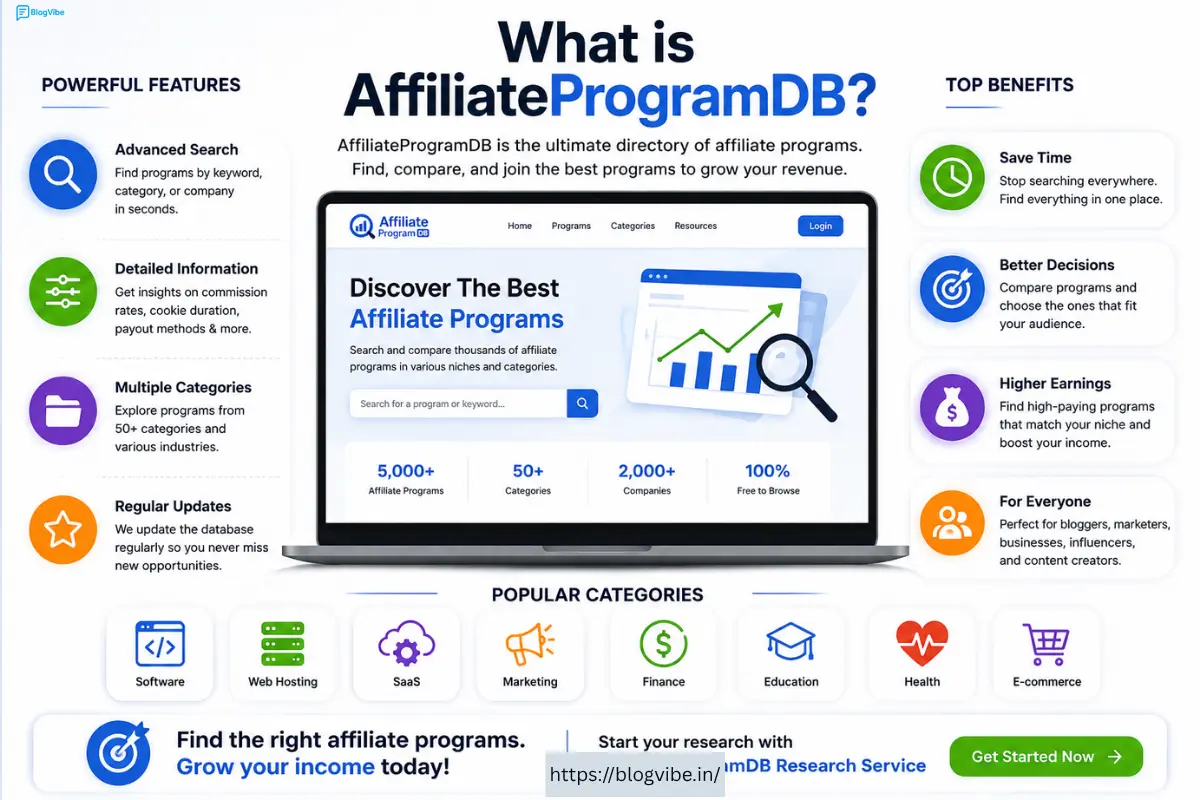 AffiliateProgramDB Review 2026: Features, Pricing, Pros & Cons – Is It Worth It?