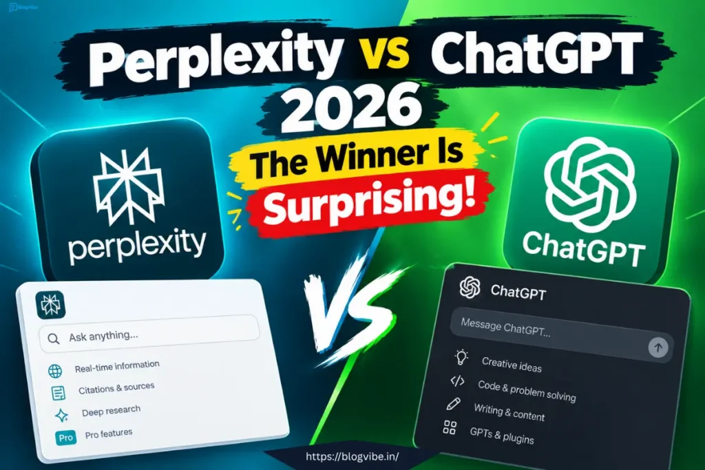 Perplexity vs ChatGPT 2026: The Winner Is Surprising!