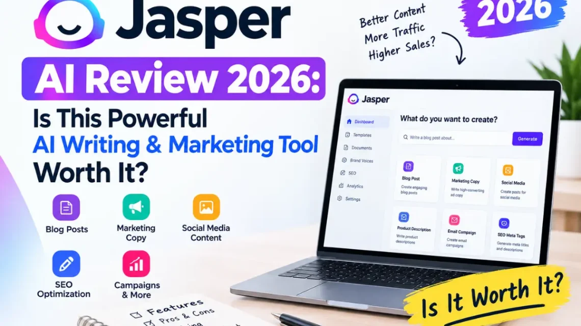 Jasper AI Review 2026: Is This Powerful AI Writing & Marketing Tool Worth It?