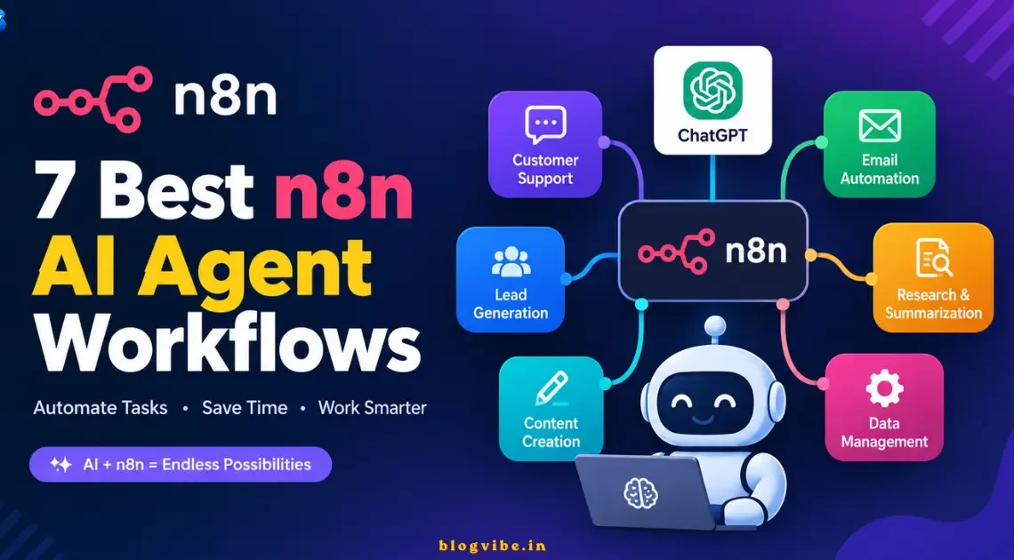 7 Best n8n AI Agent Workflows for Powerful Automation