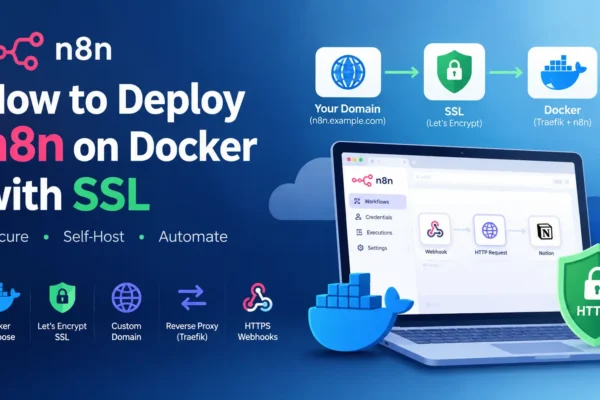 How to Deploy n8n on Docker with SSL (Step-by-Step Guide)